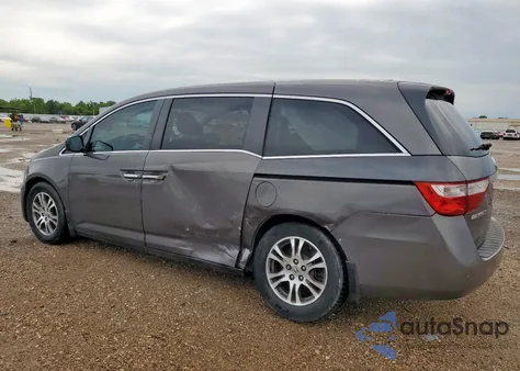 2012 Honda Odyssey Exl из США, поврежденный, VIN 5FNRL5H61CB005461
